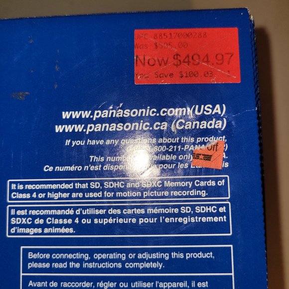 Camcorder, Panasonic HDC-HS60 Digital HD Vision Video Camera---$200 obo - Picture 2 of 16